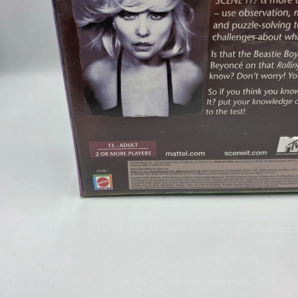 Music‎ Scene It The DVD Game The Premiere Music Trivia Board Game NEW SEALED
